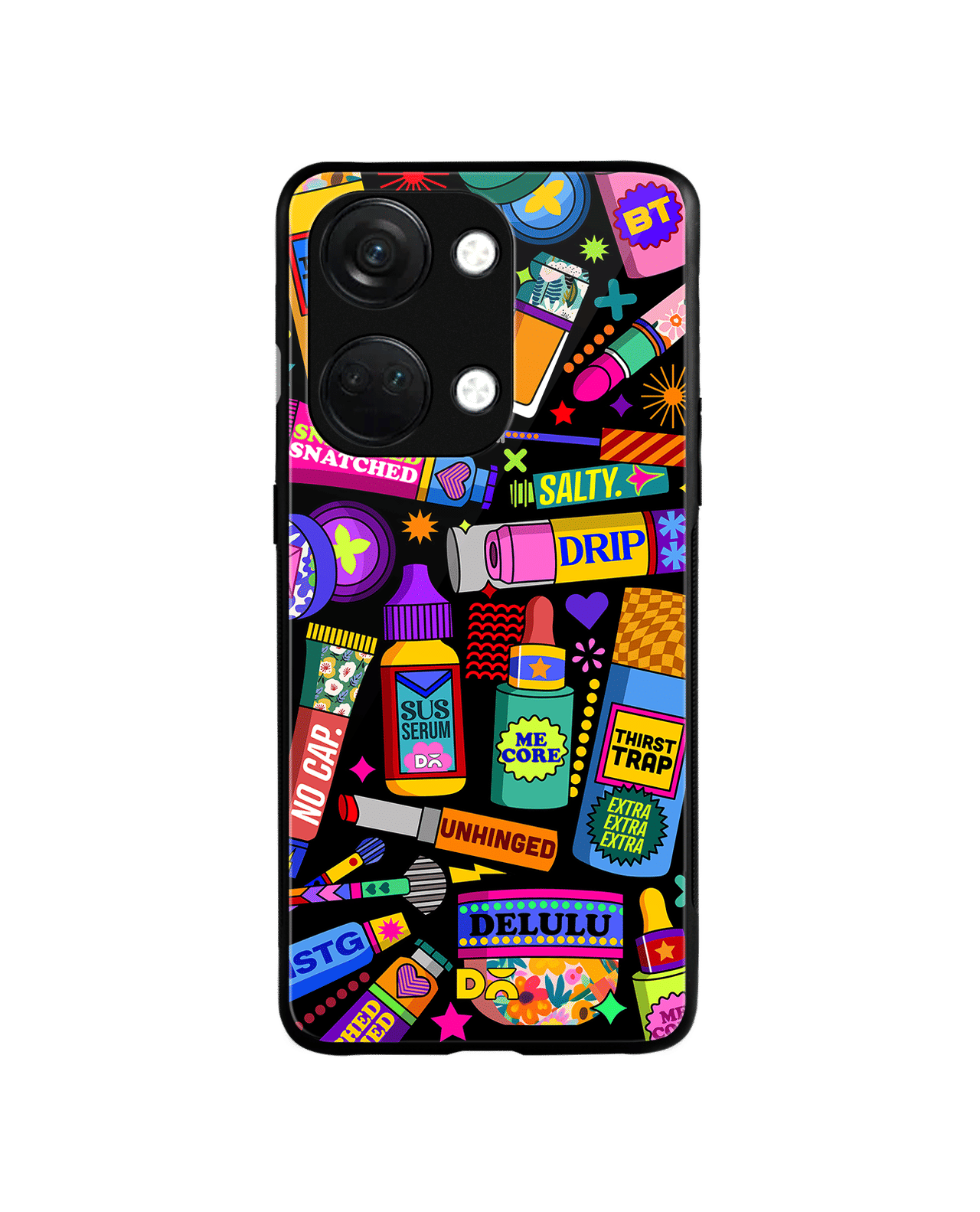 No Cap Glass Case Cover For OnePlus Nord 3