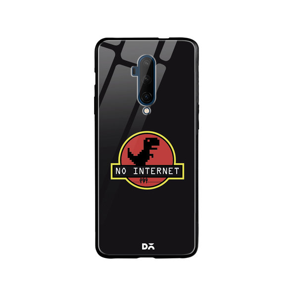 

DailyObjects No Internet Glass Case Cover For OnePlus 7T Pro