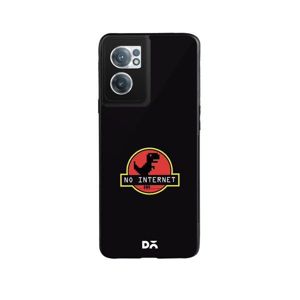 

DailyObjects No Internet Glass Case Cover For OnePlus Nord CE 2