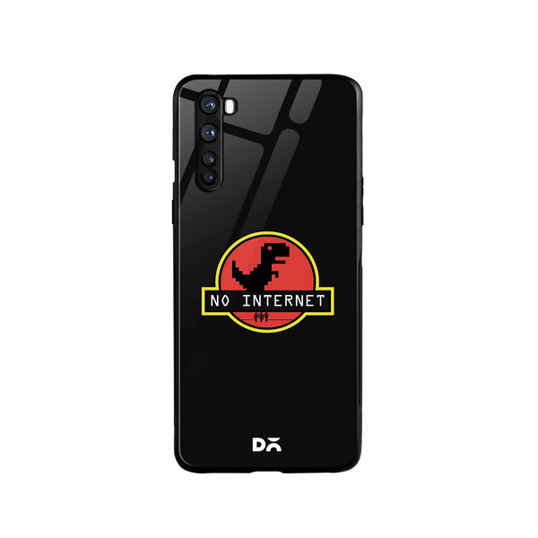 

DailyObjects No Internet Glass Case Cover For OnePlus Nord