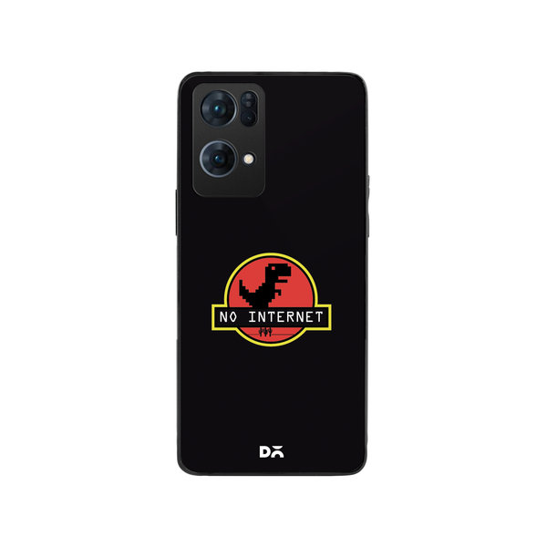 

DailyObjects No Internet Glass Case Cover For Oppo Reno 7 Pro