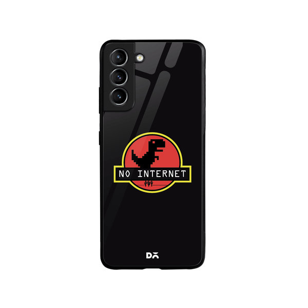 

DailyObjects No Internet Glass Case Cover For Samsung Galaxy S21
