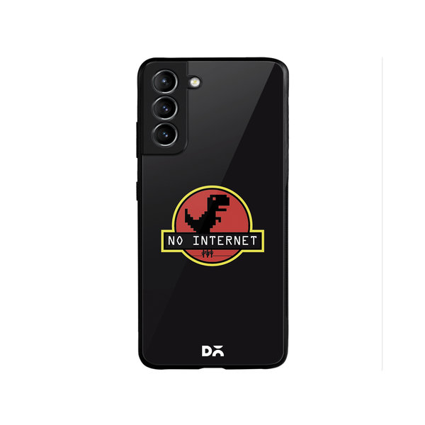 DailyObjects No Internet Glass Case Cover For Samsung Galaxy S22