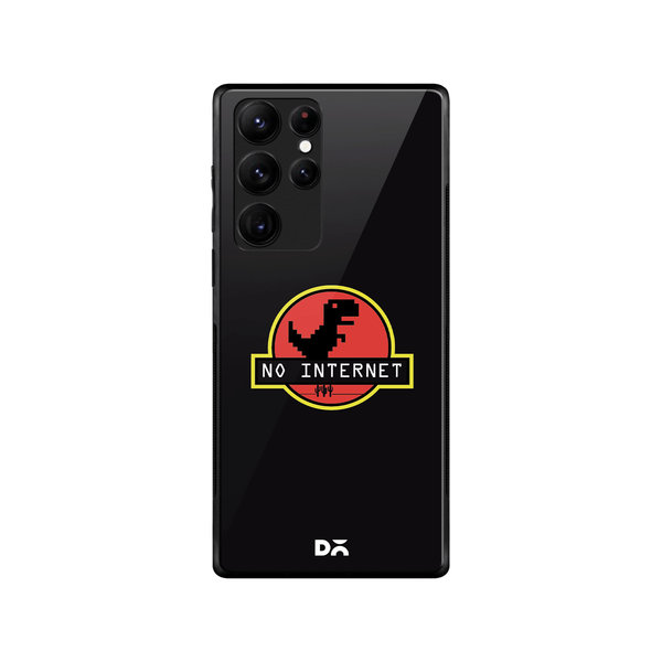 

DailyObjects No Internet Glass Case Cover For Samsung Galaxy S22 Ultra