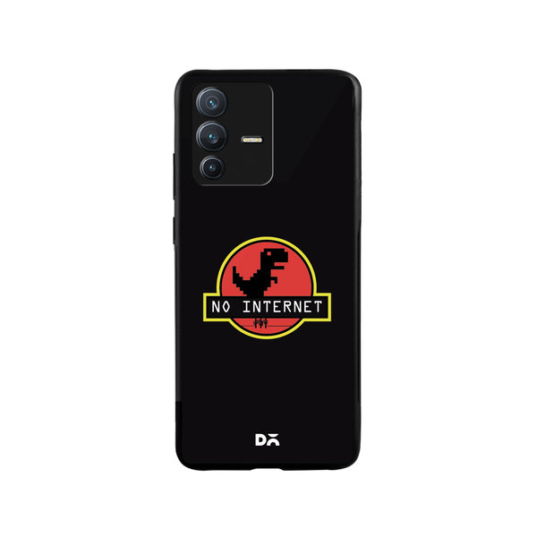 

DailyObjects No Internet Glass Case Cover For Vivo V23 Pro