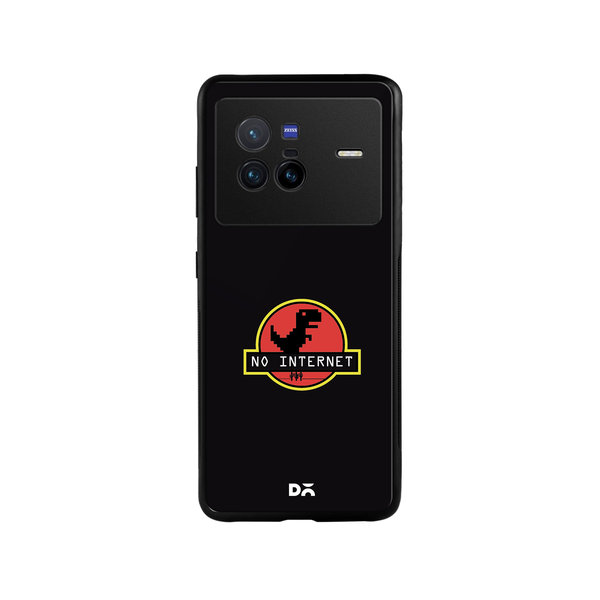 

DailyObjects No Internet Glass Case Cover For Vivo X80