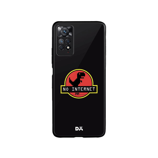 

DailyObjects No Internet Glass Case Cover For Xiaomi Redmi Note 11 Pro