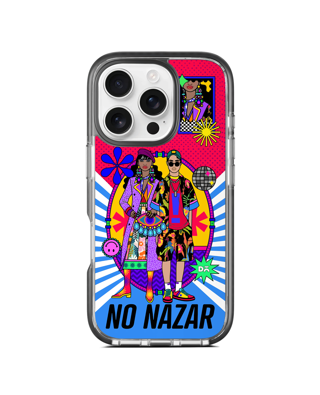 No Nazar Stride 3.0 MagSafe Case Cover For iPhone 16 Pro
