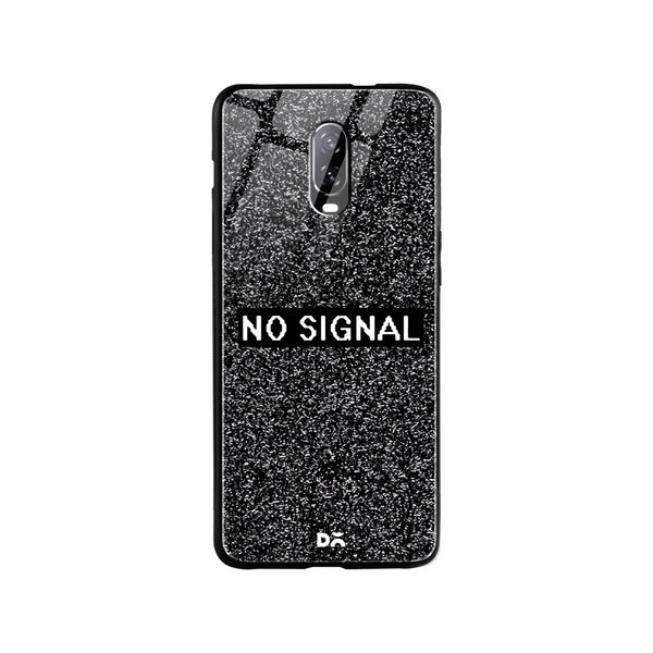 DailyObjects No Signal Glass Case Cover For OnePlus 7