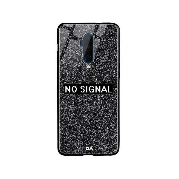 DailyObjects No Signal Glass Case Cover For OnePlus 7T Pro