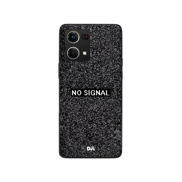 DailyObjects No Signal Glass Case Cover For Oppo F21 Pro