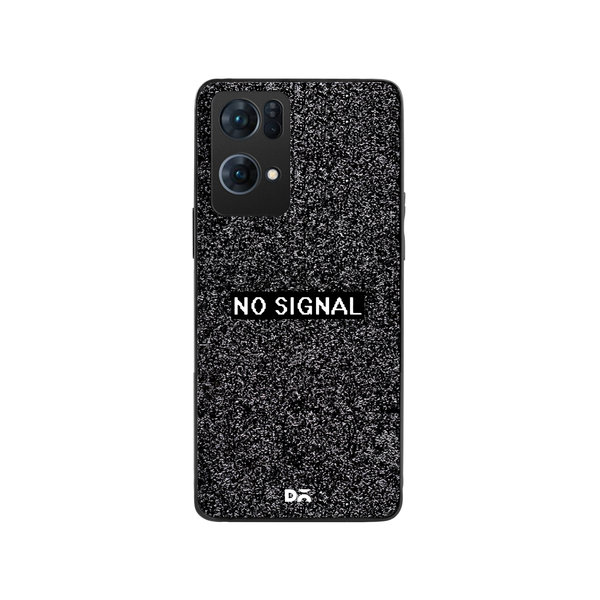 

DailyObjects No Signal Glass Case Cover For Oppo Reno 7 Pro