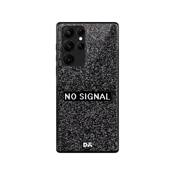 

DailyObjects No Signal Glass Case Cover For Samsung Galaxy S22 Ultra