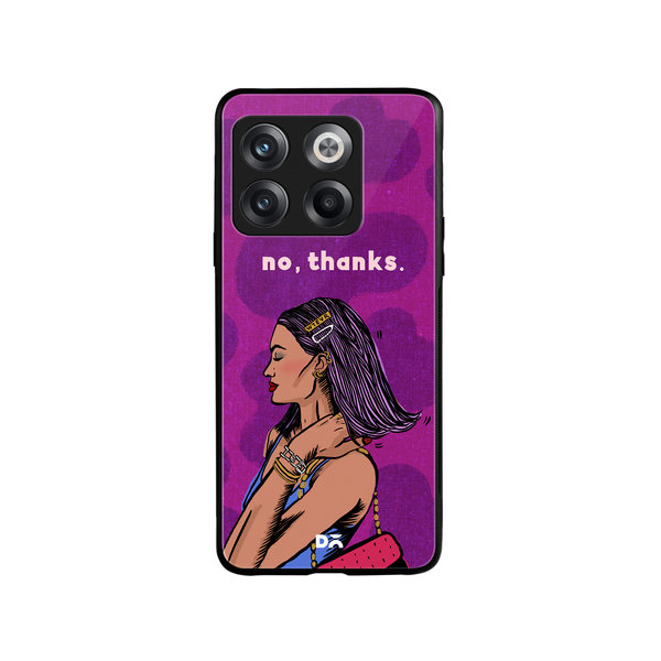 

DailyObjects No thanks Glass Case Cover For OnePlus 10T
