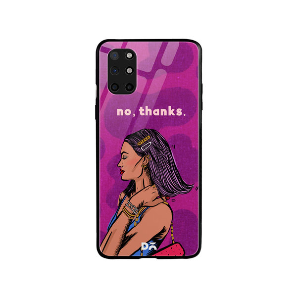 

DailyObjects No thanks Glass Case Cover For OnePlus 8T