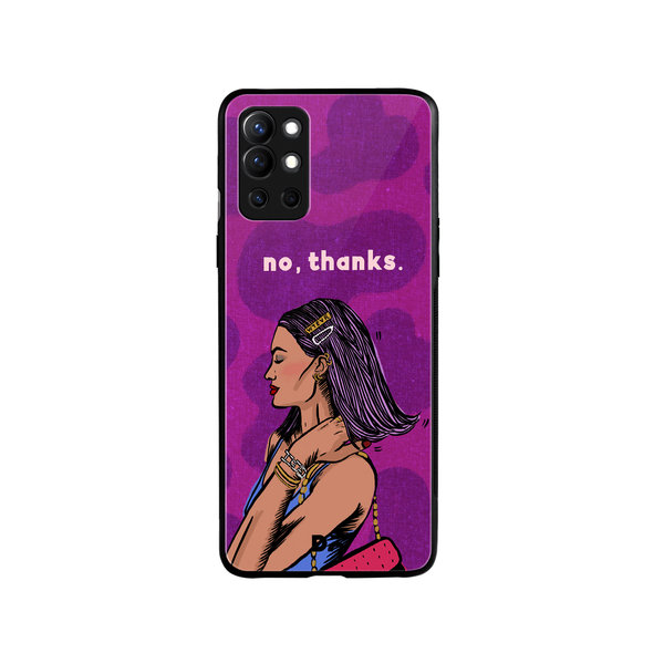 

DailyObjects No thanks Glass Case Cover For OnePlus 9R
