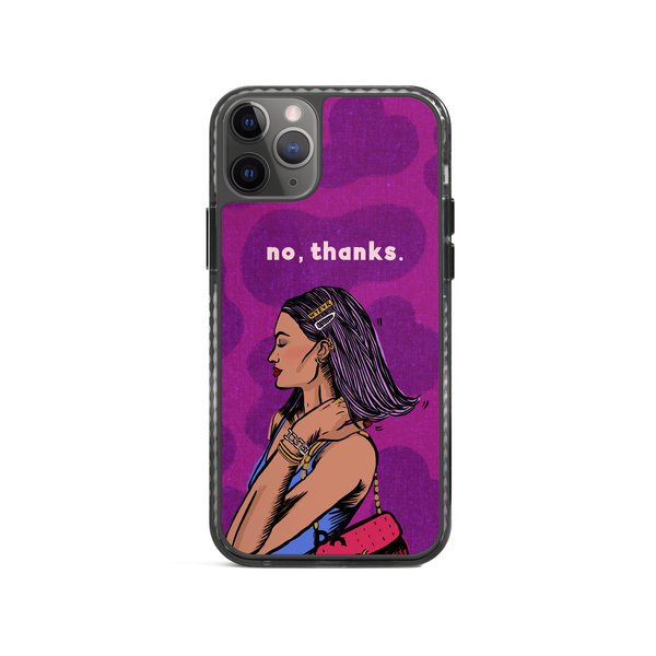 

DailyObjects No thanks Stride 2.0 Case Cover For iPhone 11 Pro Max