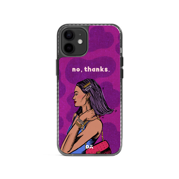 

DailyObjects No thanks Stride 2.0 Case Cover For iPhone 12