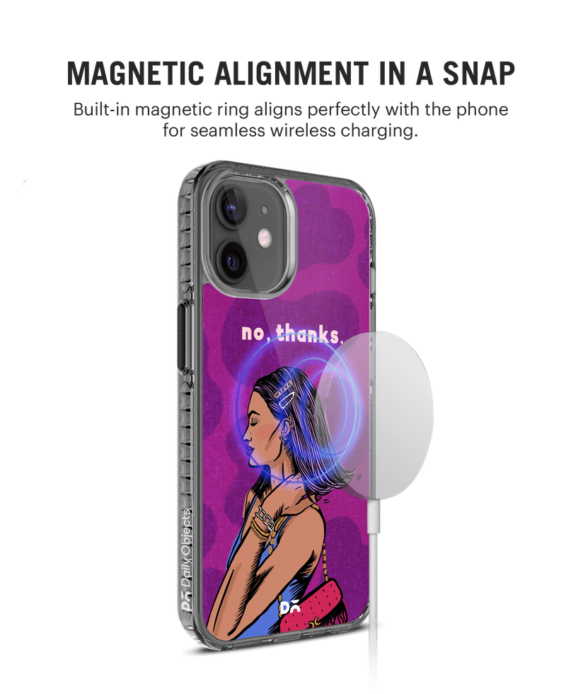 No thanks Stride MagSafe Case Cover For iPhone 12