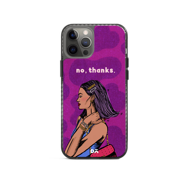 

DailyObjects No thanks Stride 2.0 Case Cover For iPhone 12 Pro