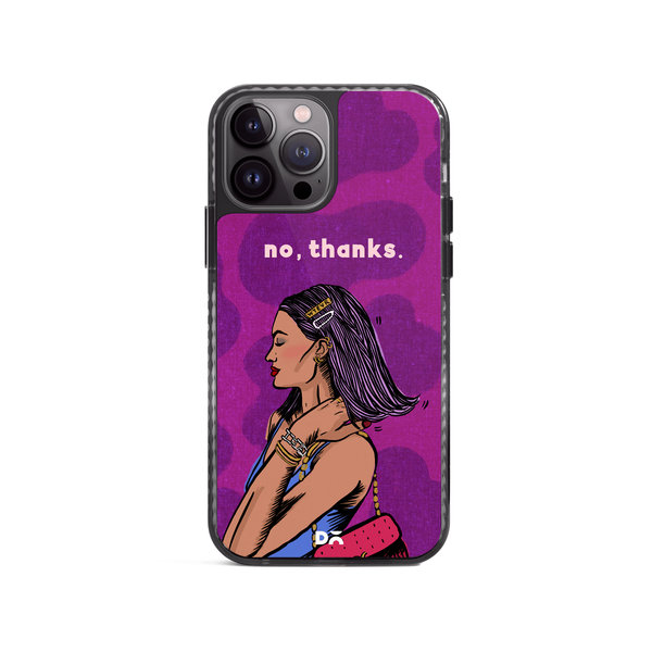 

DailyObjects No thanks Stride 2.0 Case Cover For iPhone 13 Pro