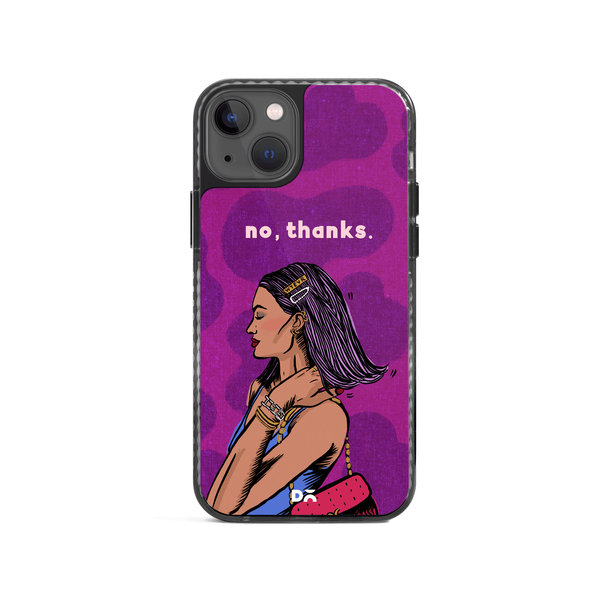 

DailyObjects No thanks Stride 2.0 Case Cover For iPhone 14