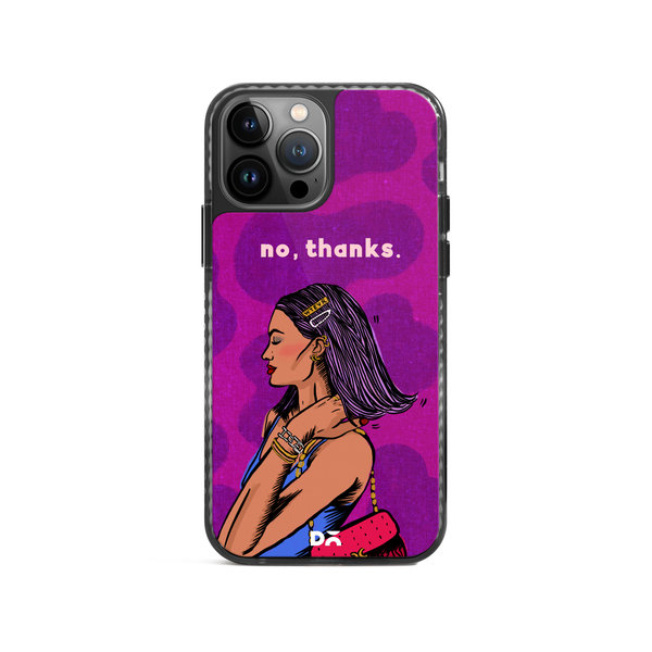 

DailyObjects No thanks Stride 2.0 Case Cover For iPhone 15 Pro