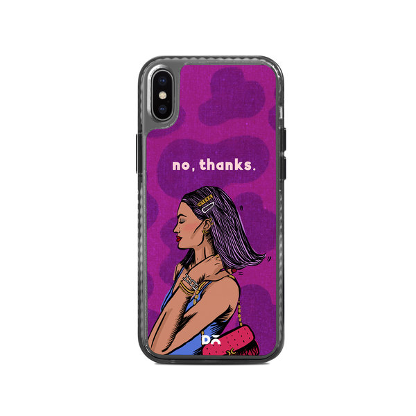 

DailyObjects No thanks Stride 2.0 Case Cover For iPhone XS