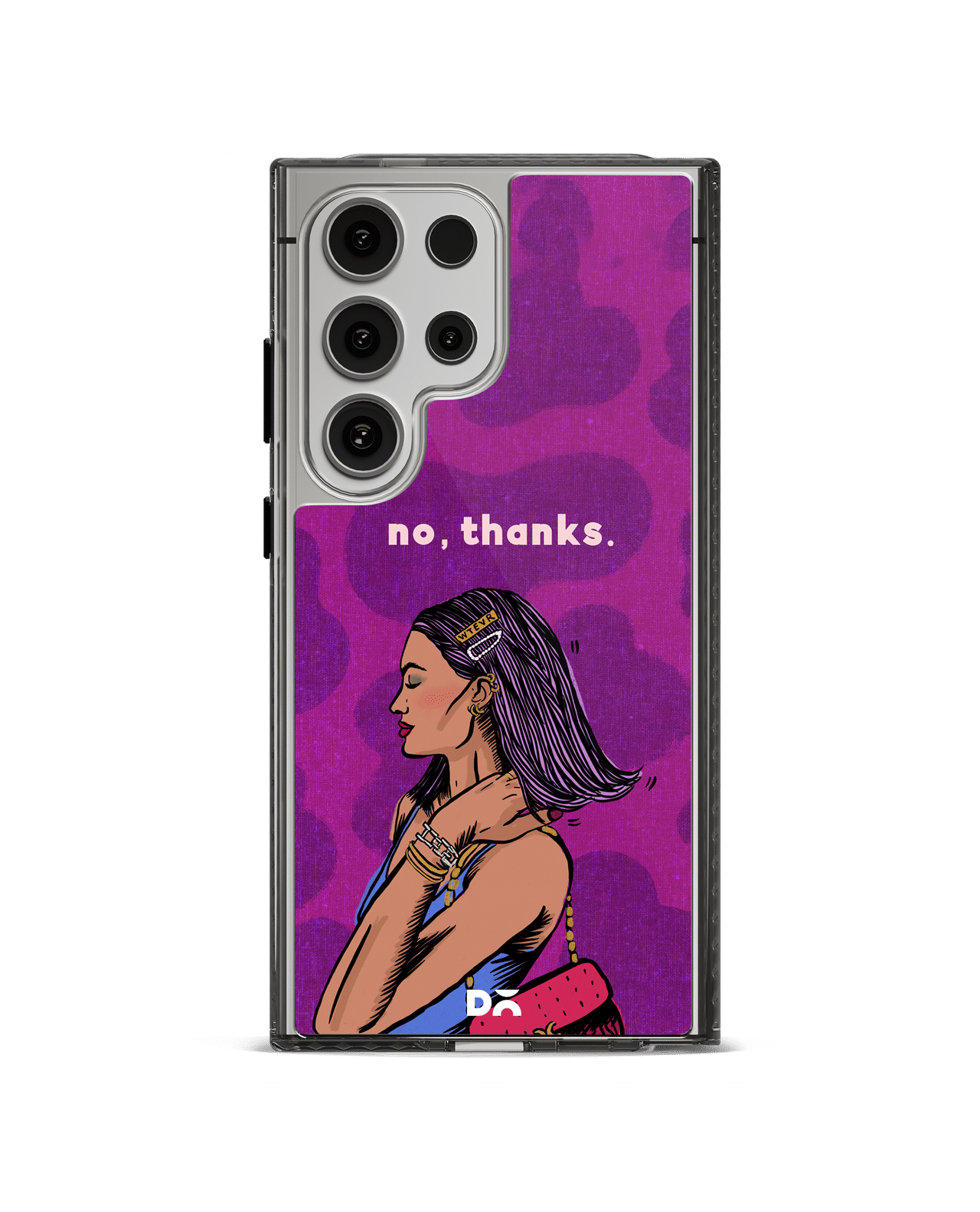 No thanks Stride 2.0 Case Cover For Samsung Galaxy S24 Ultra