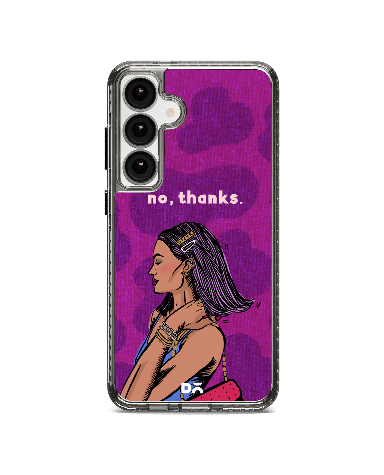 No thanks Stride 2.0 Case Cover For Samsung Galaxy S25