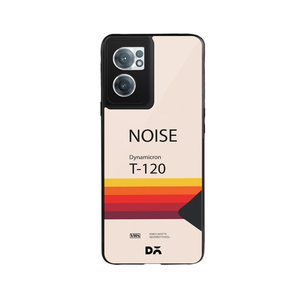 

DailyObjects Noise VHS Glass Case Cover For OnePlus Nord CE 2