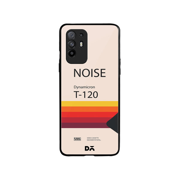 

DailyObjects Noise VHS Glass Case Cover For Oppo F19 Pro Plus