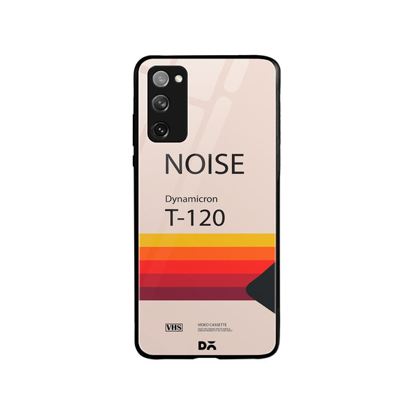 

DailyObjects Noise VHS Glass Case Cover For Samsung Galaxy S20 FE