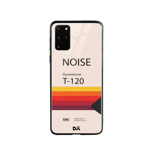 

DailyObjects Noise VHS Glass Case Cover For Samsung Galaxy S20 Plus