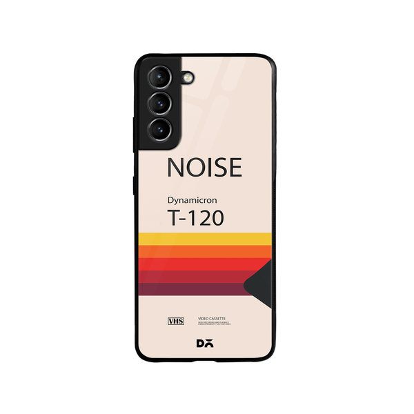 

DailyObjects Noise VHS Glass Case Cover For Samsung Galaxy S21 Plus