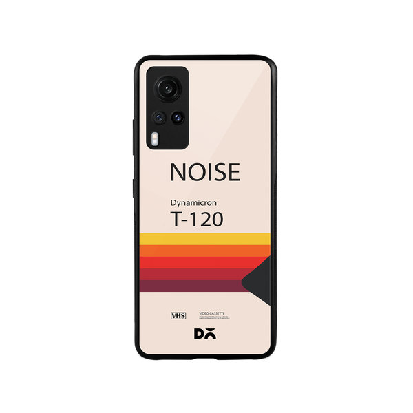 

DailyObjects Noise VHS Glass Case Cover For Vivo X60