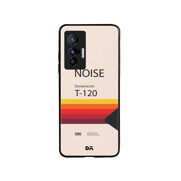 

DailyObjects Noise VHS Glass Case Cover For Vivo X70