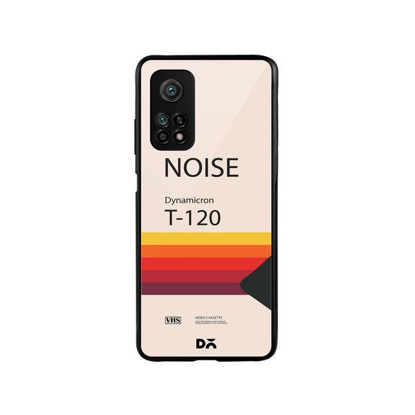 

DailyObjects Noise VHS Glass Case Cover For Xiaomi Mi 10T