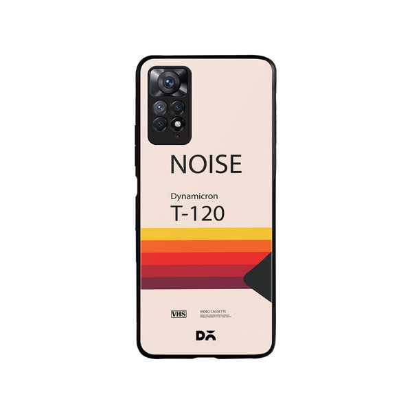 

DailyObjects Noise VHS Glass Case Cover For Xiaomi Redmi Note 11 Pro