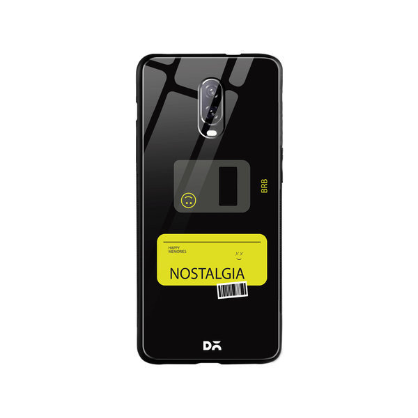 

DailyObjects Nostalgia BRB Glass Case Cover For OnePlus 7