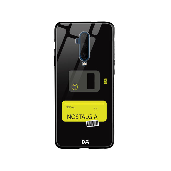 

DailyObjects Nostalgia BRB Glass Case Cover For OnePlus 7T Pro