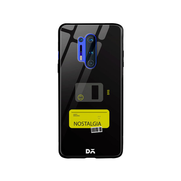 

DailyObjects Nostalgia BRB Glass Case Cover For OnePlus 8 Pro