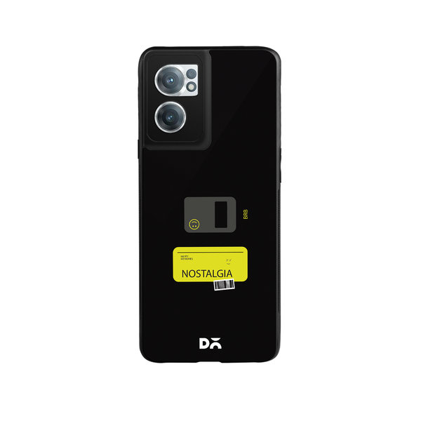 

DailyObjects Nostalgia BRB Glass Case Cover For OnePlus Nord CE 2