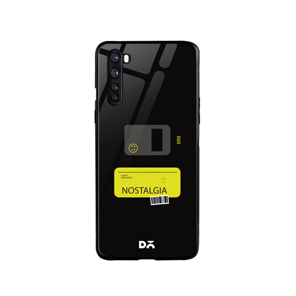 

DailyObjects Nostalgia BRB Glass Case Cover For OnePlus Nord