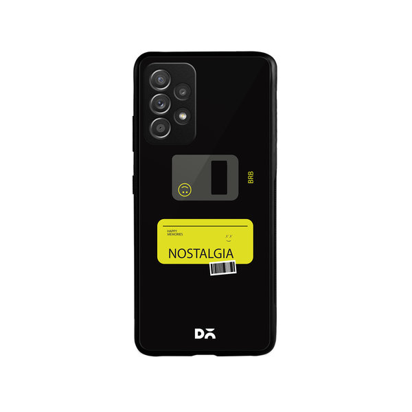 

DailyObjects Nostalgia BRB Glass Case Cover For Samsung Galaxy A52