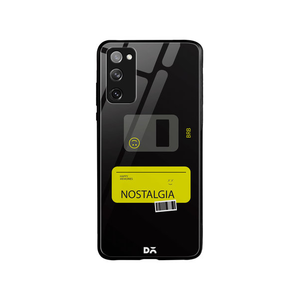 

DailyObjects Nostalgia BRB Glass Case Cover For Samsung Galaxy S20 FE