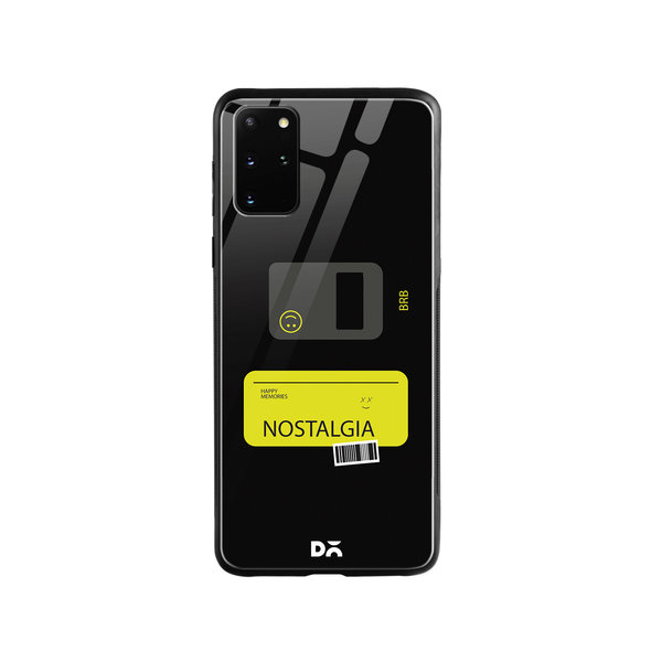 

DailyObjects Nostalgia BRB Glass Case Cover For Samsung Galaxy S20 Plus