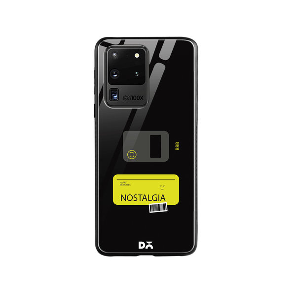 

DailyObjects Nostalgia BRB Glass Case Cover For Samsung Galaxy S20 Ultra