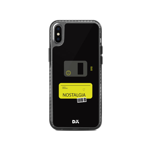 DailyObjects Nostalgia BRB Stride 2.0 Case Cover For iPhone XS