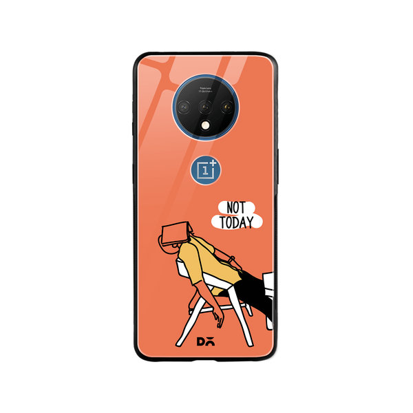 

DailyObjects Not Today Glass Case Cover For OnePlus 7T